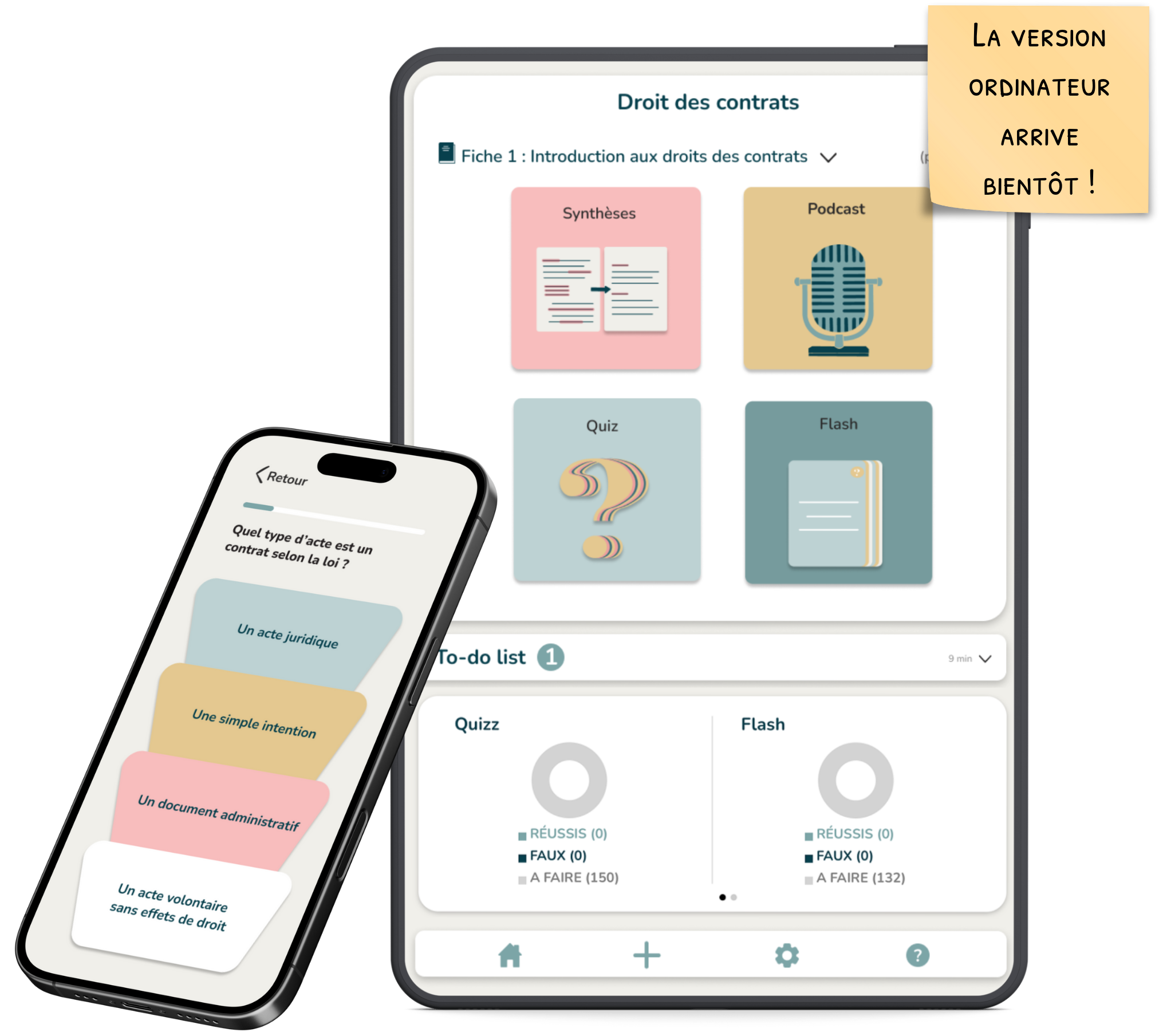 Studizy App on Phone