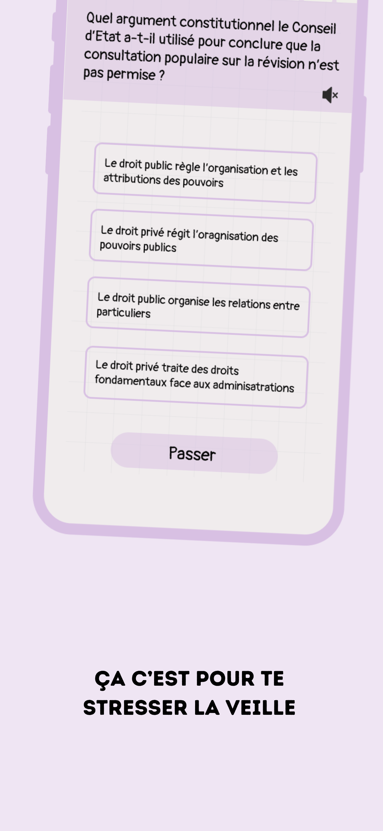 Studizy — Quiz